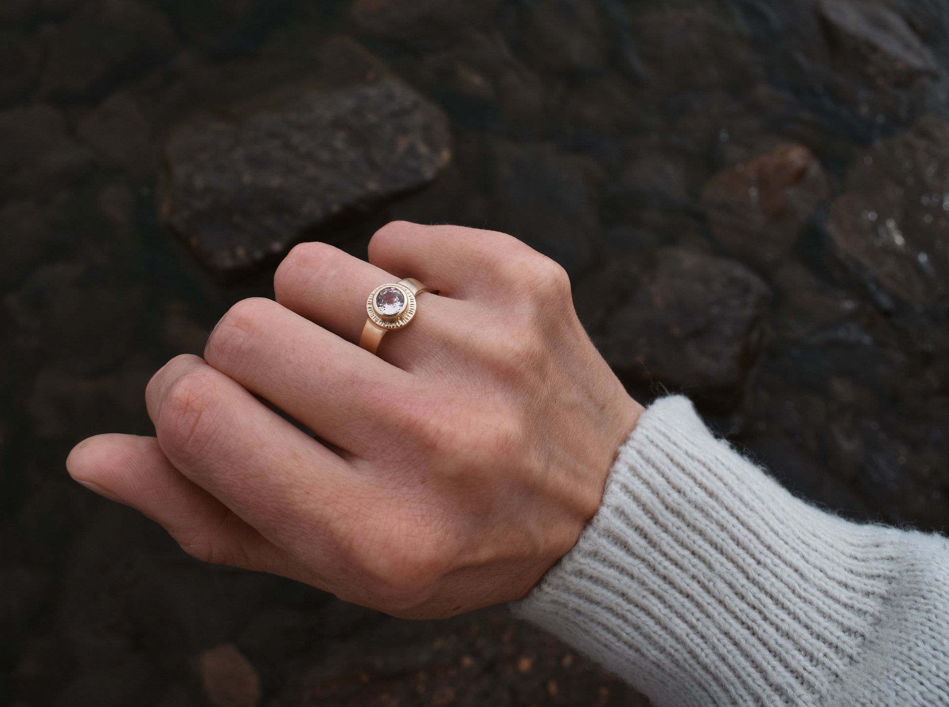 ethical jewelry, ethical bridal jewelry, sustainably sourced, known origin, recycled gold, nature inspired jewelry, ethical sapphires, natural sapphires