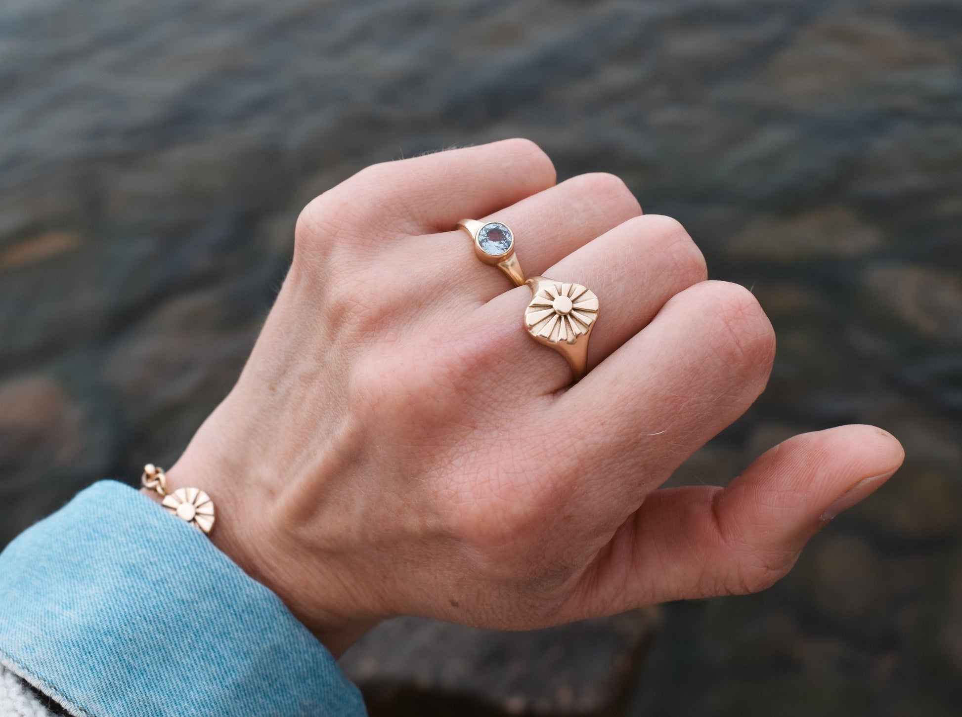 ethical jewelry, ethical bridal jewelry, sustainably sourced, known origin, recycled gold, nature inspired jewelry, ethical sapphires, natural sapphires