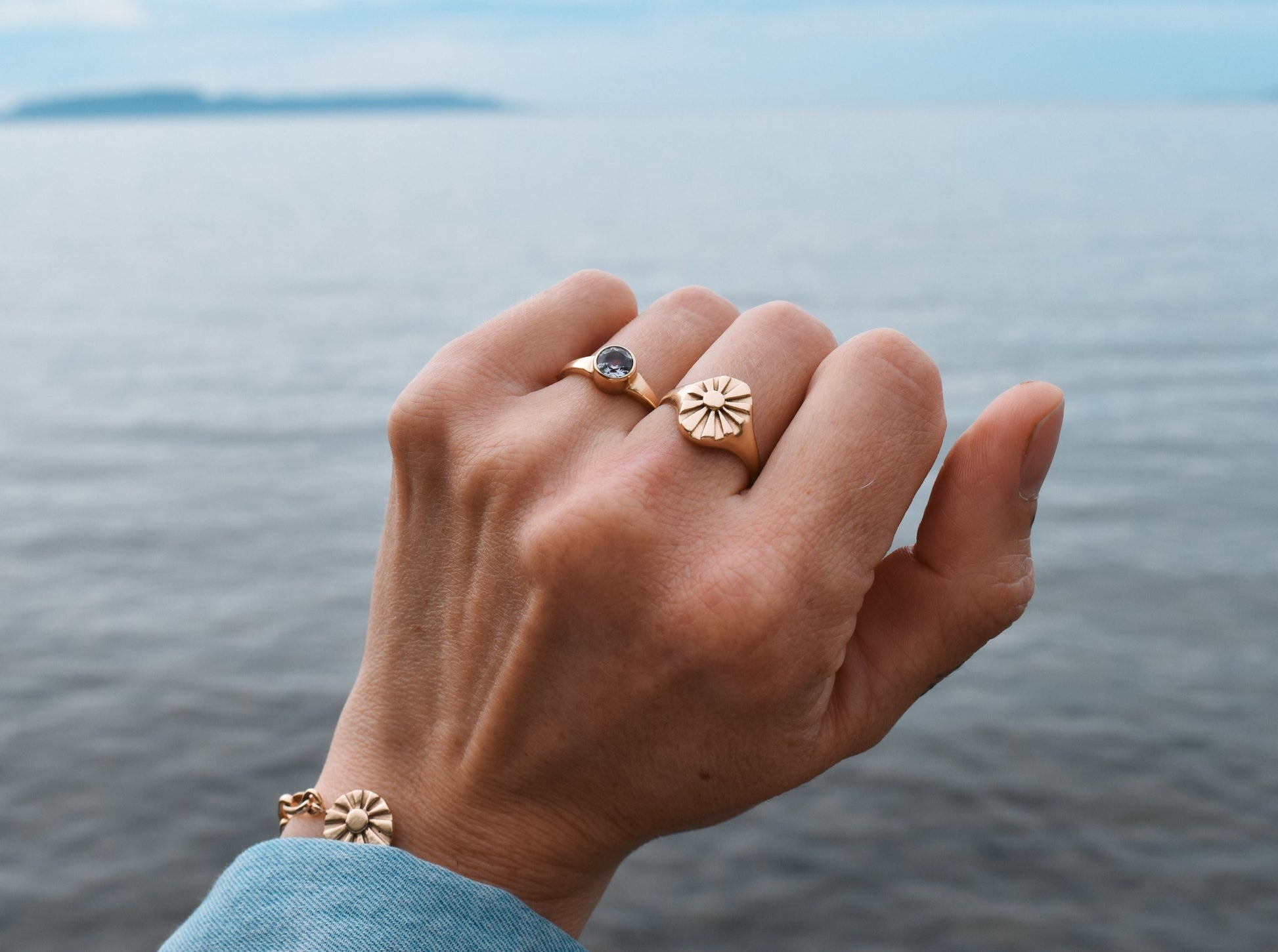 ethical jewelry, ethical bridal jewelry, sustainably sourced, known origin, recycled gold, nature inspired jewelry, ethical sapphires, natural sapphires